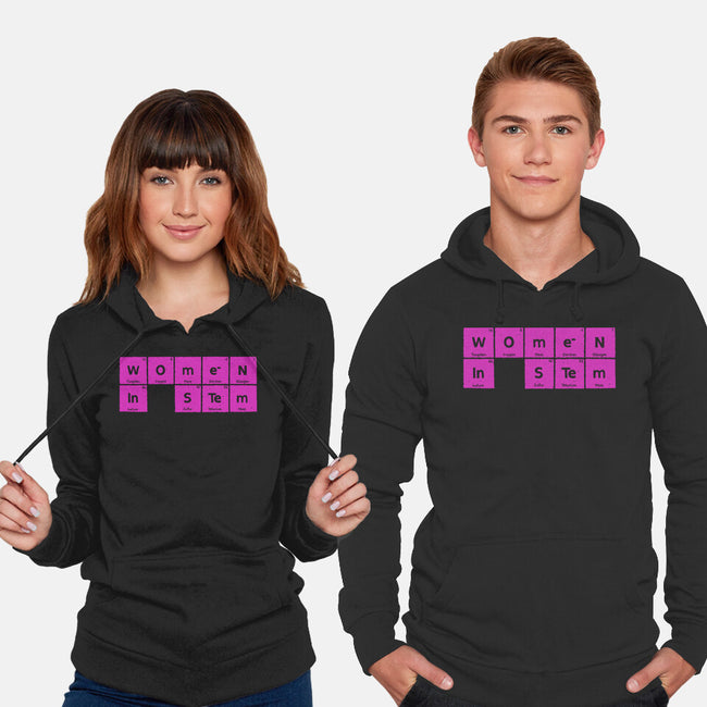 Women In STEM Periodic Table-Unisex-Pullover-Sweatshirt-xMorfina