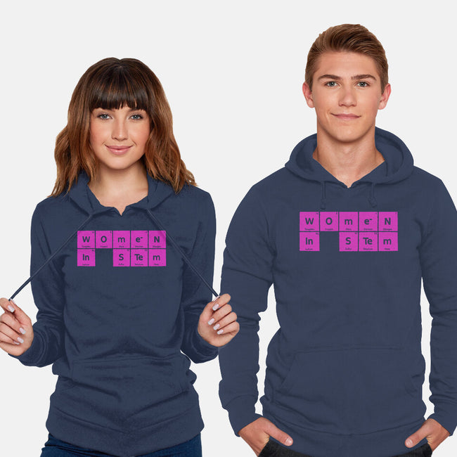 Women In STEM Periodic Table-Unisex-Pullover-Sweatshirt-xMorfina
