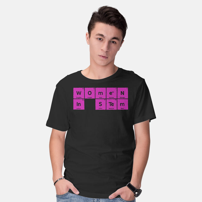 Women In STEM Periodic Table-Mens-Basic-Tee-xMorfina