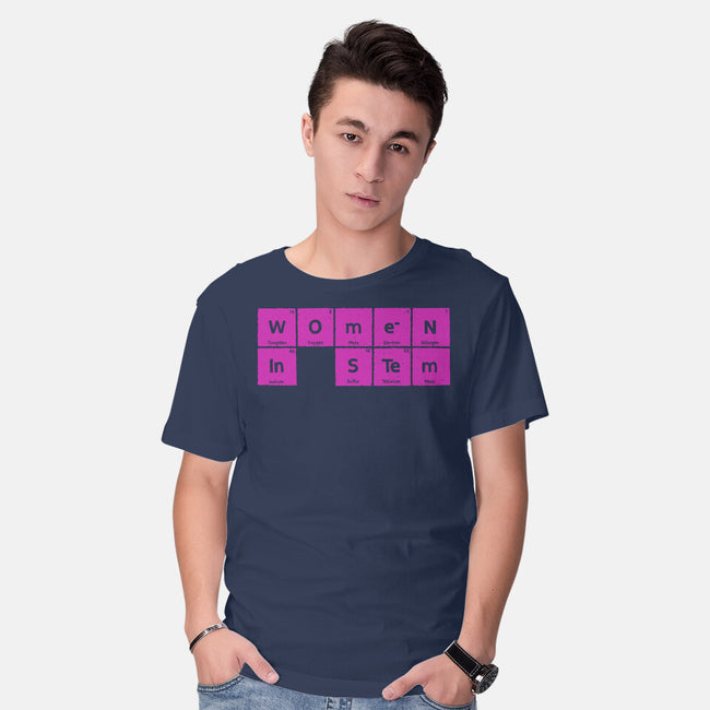Women In STEM Periodic Table-Mens-Basic-Tee-xMorfina