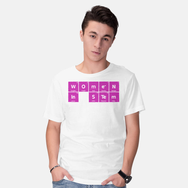 Women In STEM Periodic Table-Mens-Basic-Tee-xMorfina