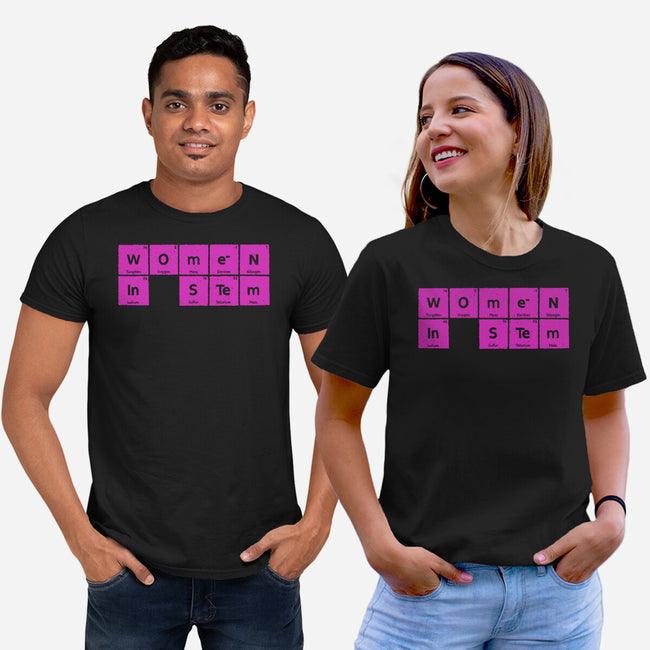 Women In STEM Periodic Table-Unisex-Basic-Tee-xMorfina