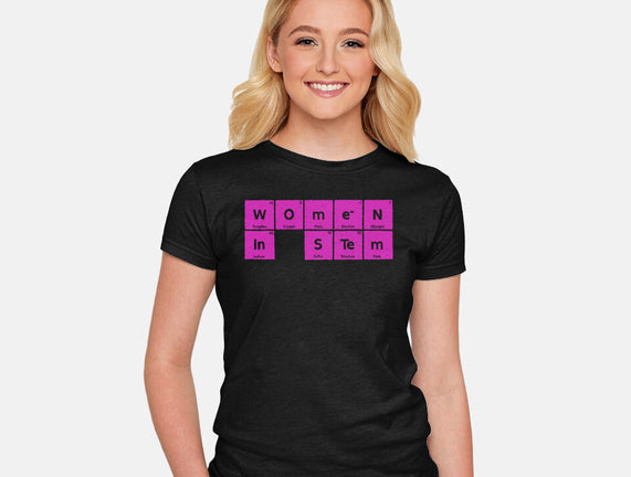 Women In STEM Periodic Table