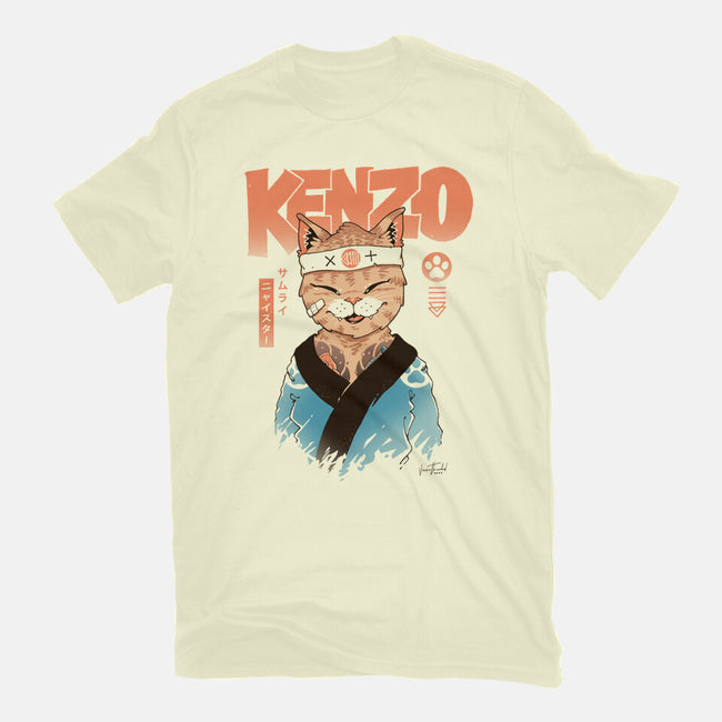 Kenzo D Samurai Meowster-Mens-Premium-Tee-vp021