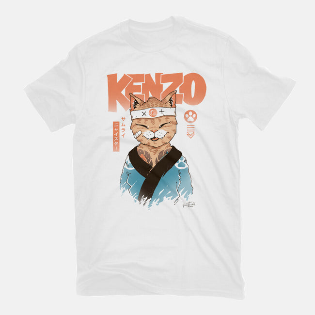 Kenzo D Samurai Meowster-Mens-Premium-Tee-vp021