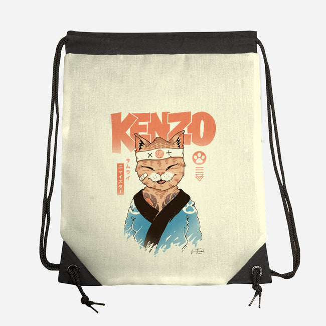 Kenzo D Samurai Meowster-None-Drawstring-Bag-vp021