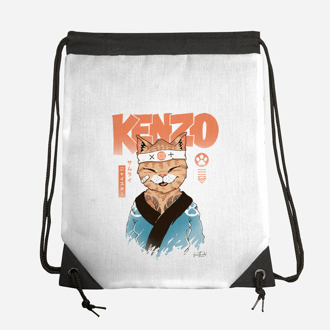 Kenzo D Samurai Meowster-None-Drawstring-Bag-vp021