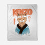 Kenzo D Samurai Meowster-None-Fleece-Blanket-vp021