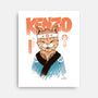Kenzo D Samurai Meowster-None-Stretched-Canvas-vp021