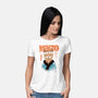 Kenzo D Samurai Meowster-Womens-Basic-Tee-vp021