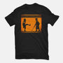 The Legend Of The Black Knight-Mens-Basic-Tee-mekazoo