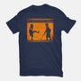 The Legend Of The Black Knight-Womens-Basic-Tee-mekazoo