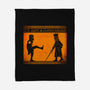 The Legend Of The Black Knight-None-Fleece-Blanket-mekazoo