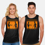 The Legend Of The Black Knight-Unisex-Basic-Tank-mekazoo