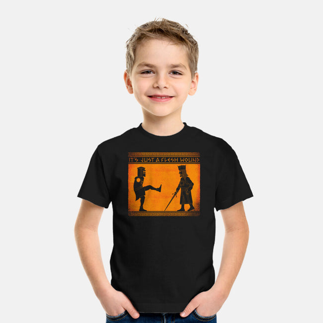 The Legend Of The Black Knight-Youth-Basic-Tee-mekazoo