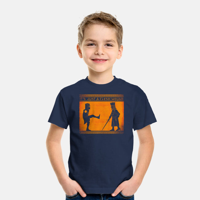 The Legend Of The Black Knight-Youth-Basic-Tee-mekazoo