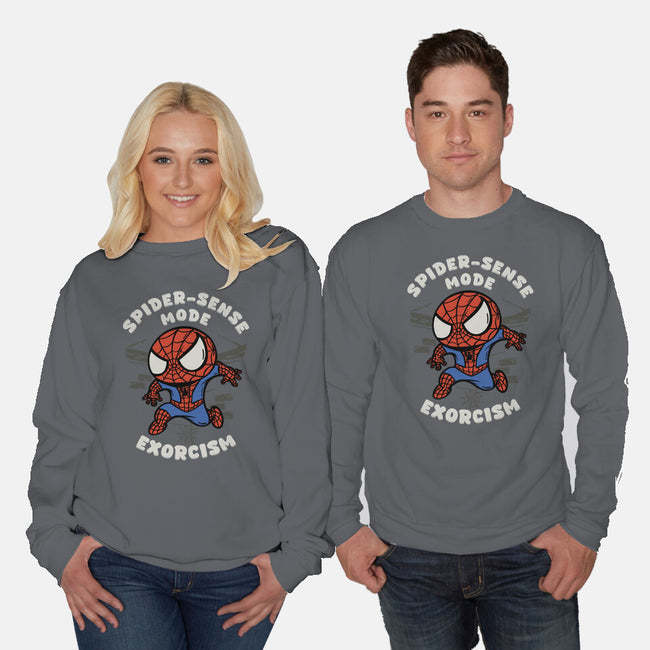 Exorcism Mode-Unisex-Crew Neck-Sweatshirt-bykai