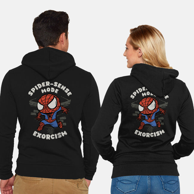 Exorcism Mode-Unisex-Zip-Up-Sweatshirt-bykai