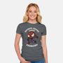 Exorcism Mode-Womens-Fitted-Tee-bykai