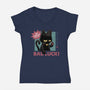Stop Blaming Me-Womens-V-Neck-Tee-Angoes25