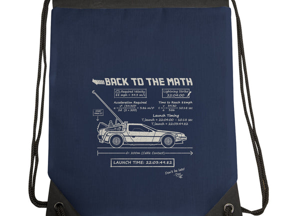 Back To The Math
