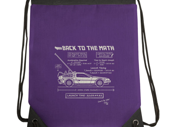 Back To The Math