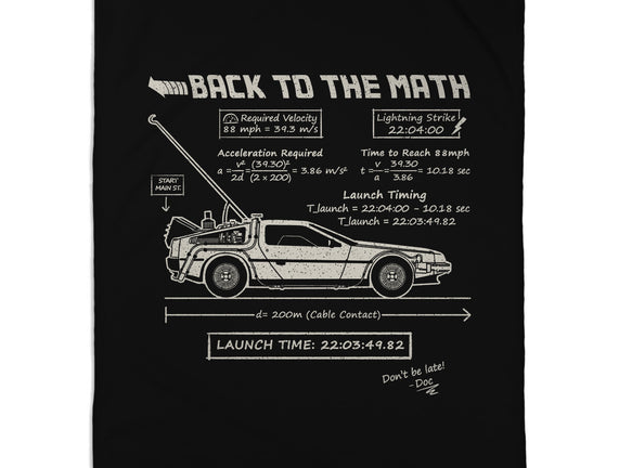 Back To The Math