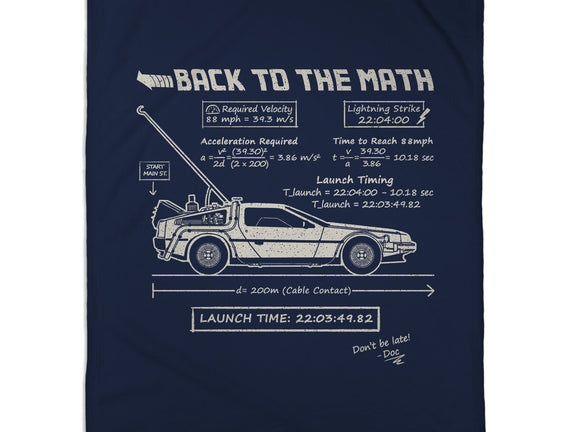 Back To The Math