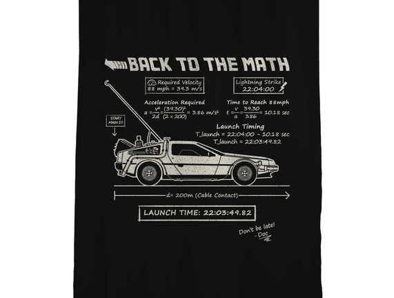 Back To The Math