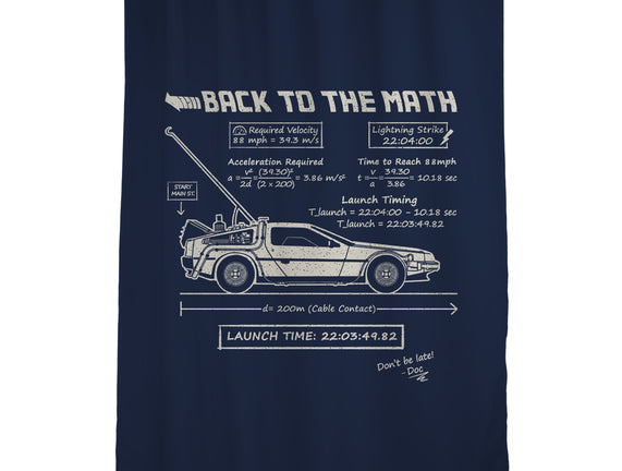 Back To The Math