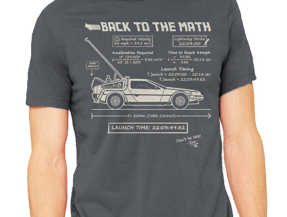 Back To The Math