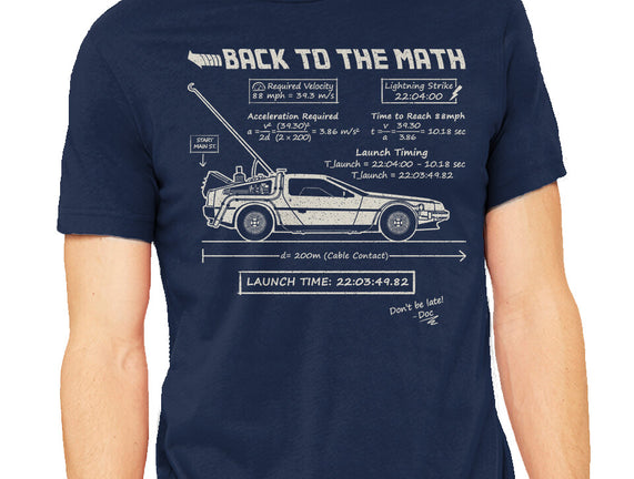 Back To The Math