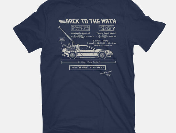 Back To The Math