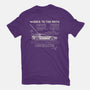 Back To The Math-Womens-Fitted-Tee-NMdesign