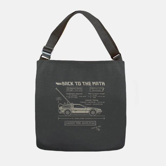 Back To The Math-None-Adjustable Tote-Bag-NMdesign