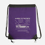 Back To The Math-None-Drawstring-Bag-NMdesign