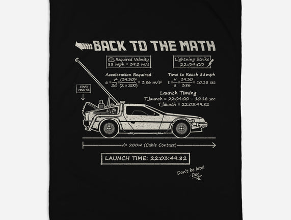 Back To The Math