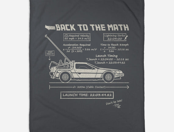 Back To The Math