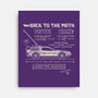 Back To The Math-None-Stretched-Canvas-NMdesign