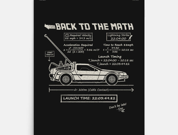 Back To The Math