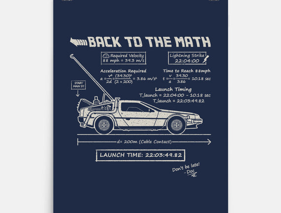 Back To The Math