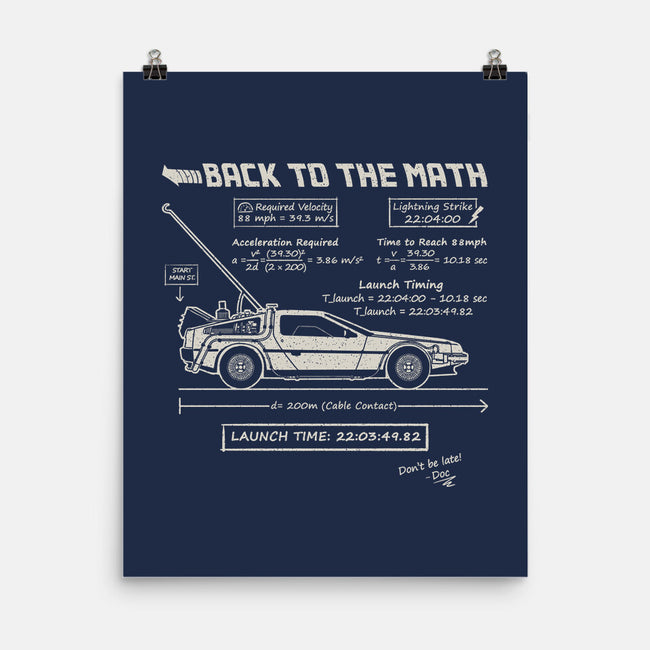 Back To The Math-None-Matte-Poster-NMdesign