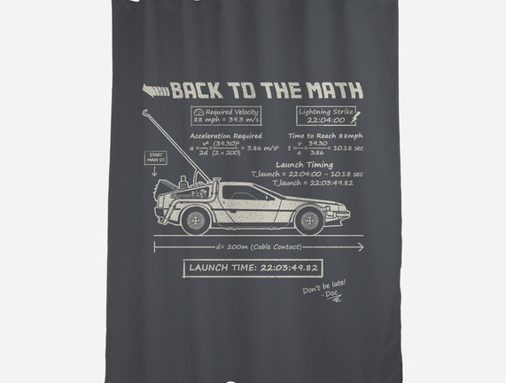 Back To The Math