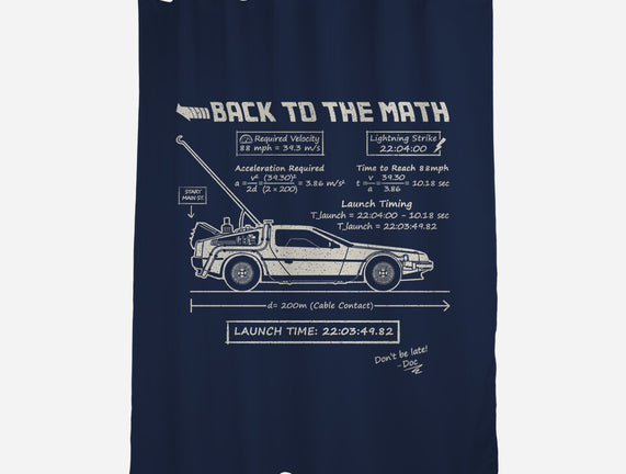 Back To The Math