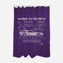 Back To The Math-None-Polyester-Shower Curtain-NMdesign