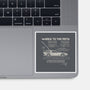 Back To The Math-None-Glossy-Sticker-NMdesign