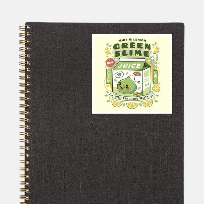 Ramuramu Valley Lemon Juice-None-Glossy-Sticker-LAGELANTEE