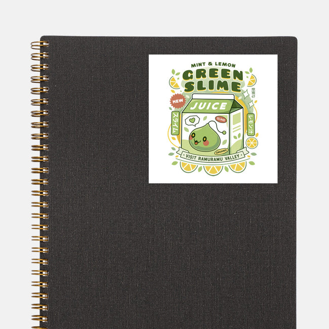 Ramuramu Valley Lemon Juice-None-Glossy-Sticker-LAGELANTEE