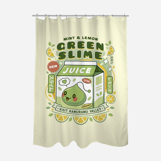 Ramuramu Valley Lemon Juice-None-Polyester-Shower Curtain-LAGELANTEE