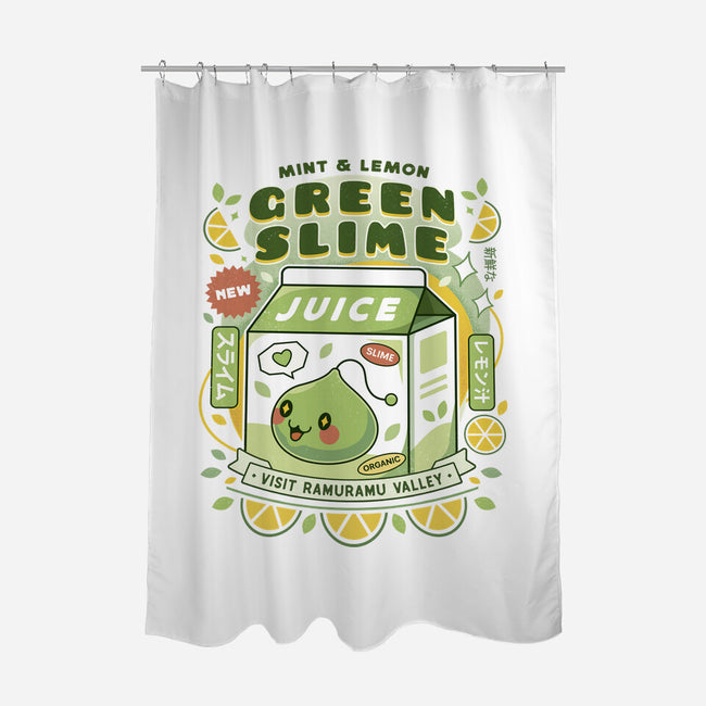 Ramuramu Valley Lemon Juice-None-Polyester-Shower Curtain-LAGELANTEE